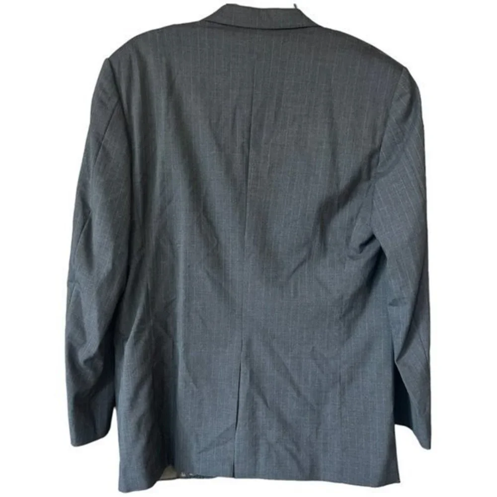 Brooks Brothers Brooksease‎ 100% Wool Blazer Mens 46L *missing button*